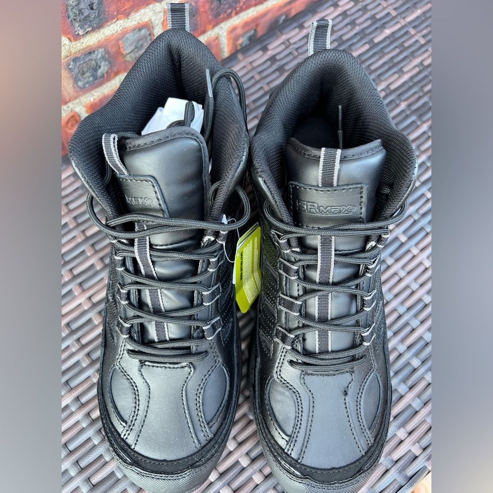Men’s SR Max slip resistant shoes, composite toe black size 12